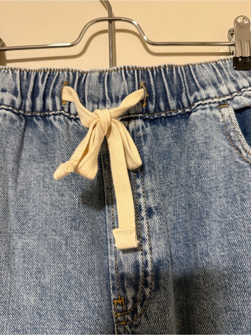 NWT GAP High Rise Wide Leg Striped Jean - Picture 7 of 10